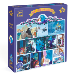 ENG:PUZZLES Beauty and the Beast -100 pcs