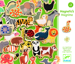 Magnimo: Dreven magnetky, 36 ks (magnetick hra)