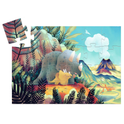 Siluetov puzzle: Dinosaurus Teo, 24 dielov
