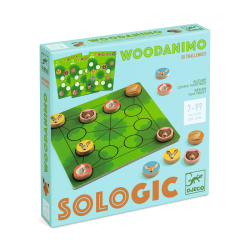 SOLOGIC: Woodanimo (Zvierat v lese), stolov logick hra pre 1 hra