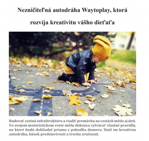 Článok o značke waytoplay na akcnezeny.sk