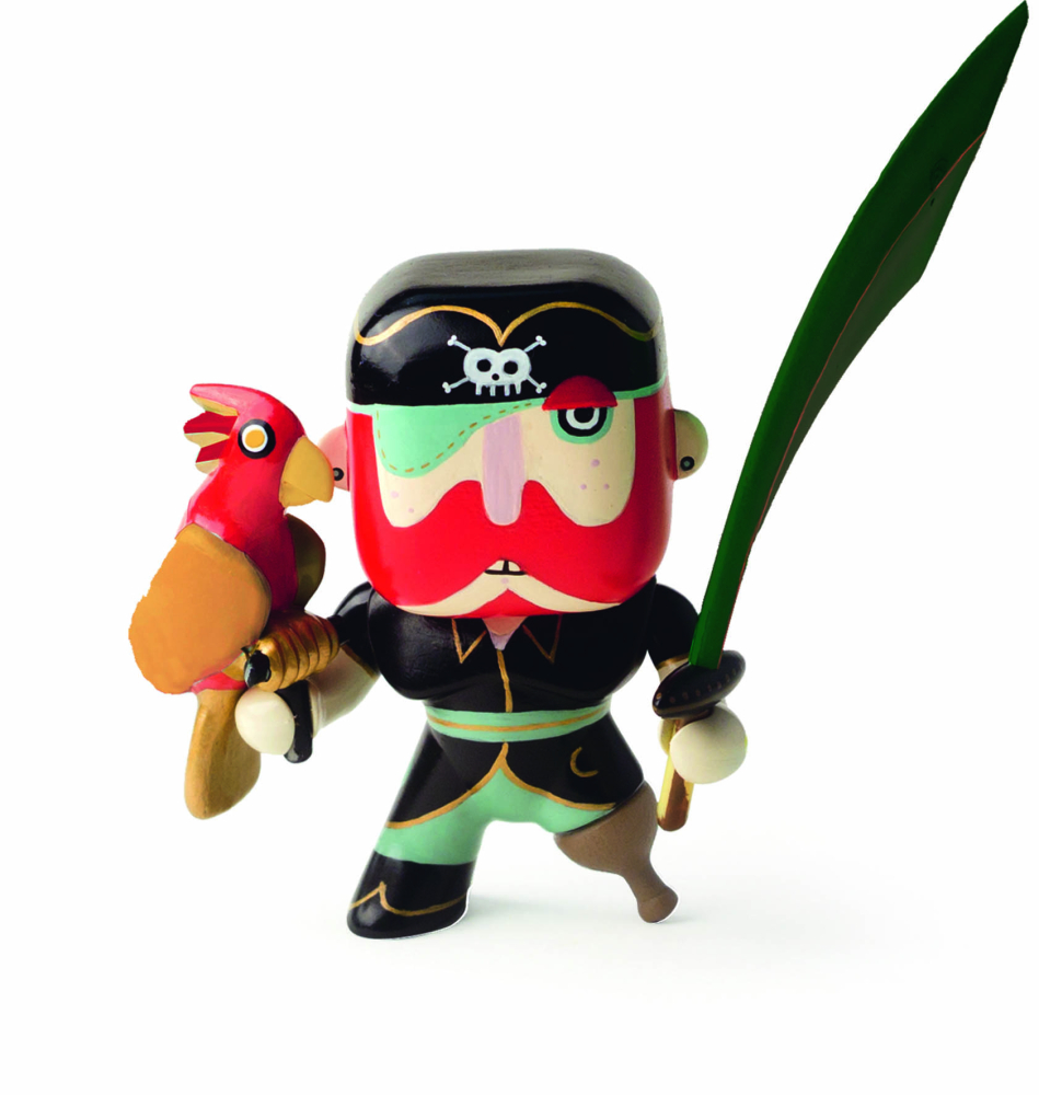 Arty toys: figúrka  Sam Parrot (pirát)