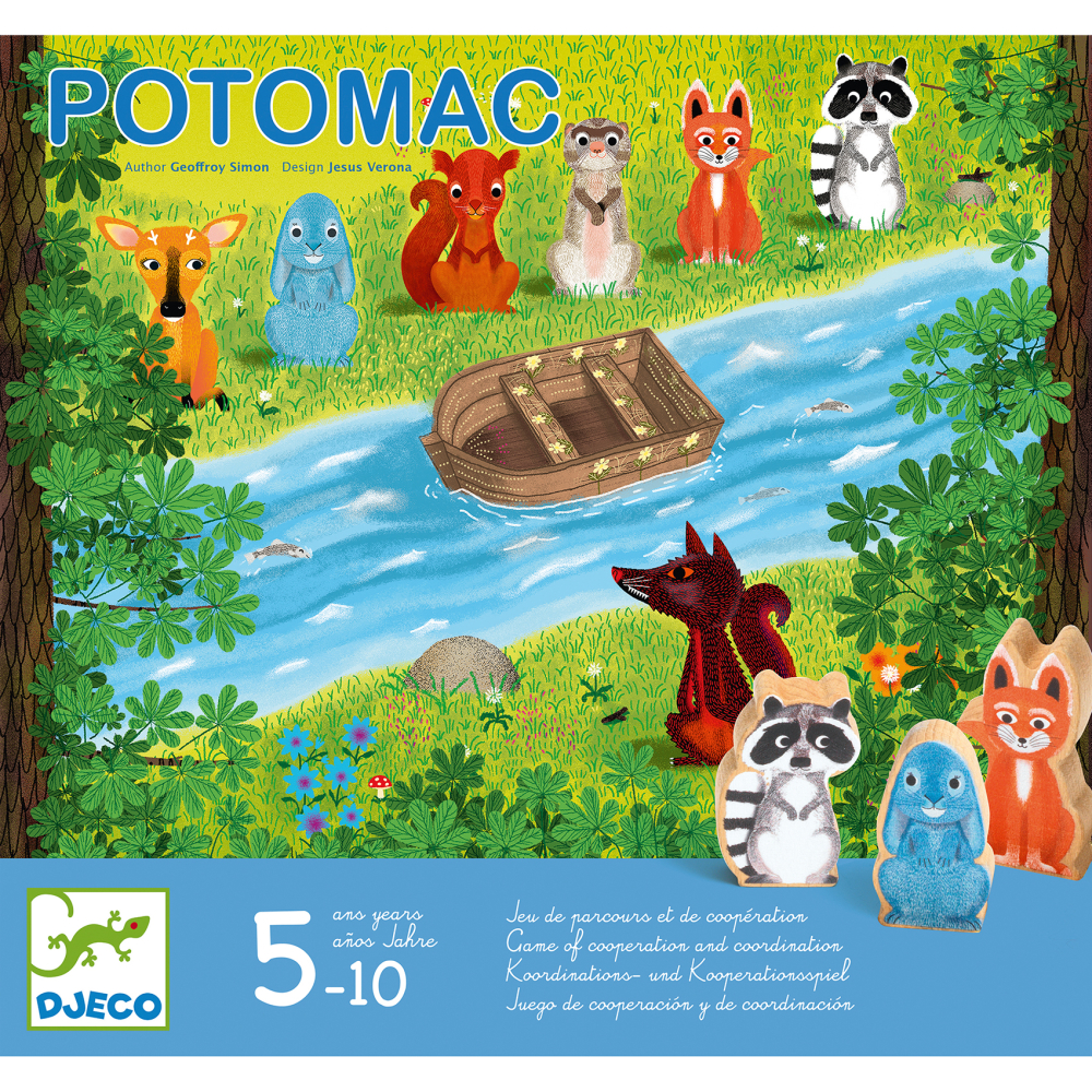 Stolová kooperatívna hra: Potomac
