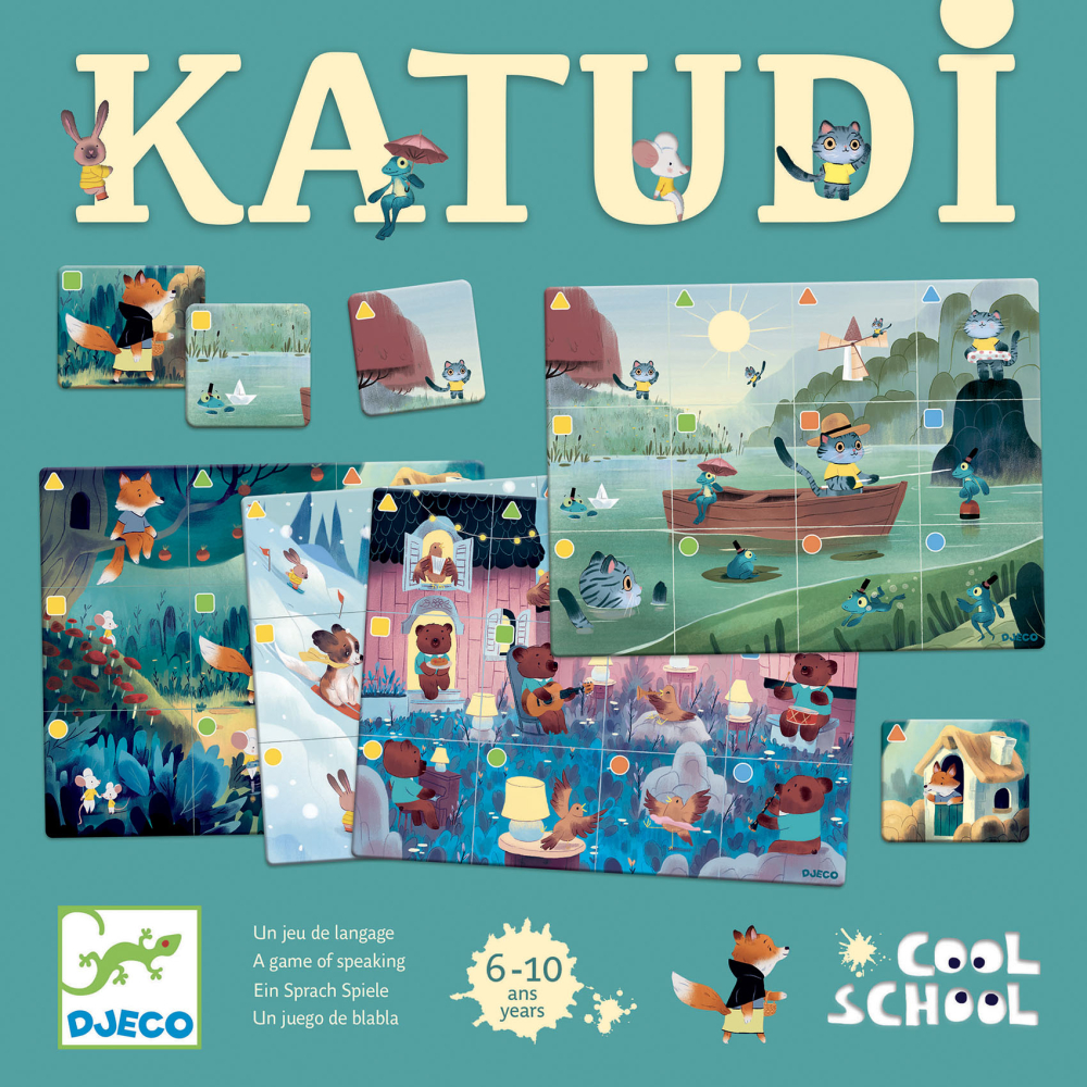 Katudi: jazyková a postrehová spoločenská hra