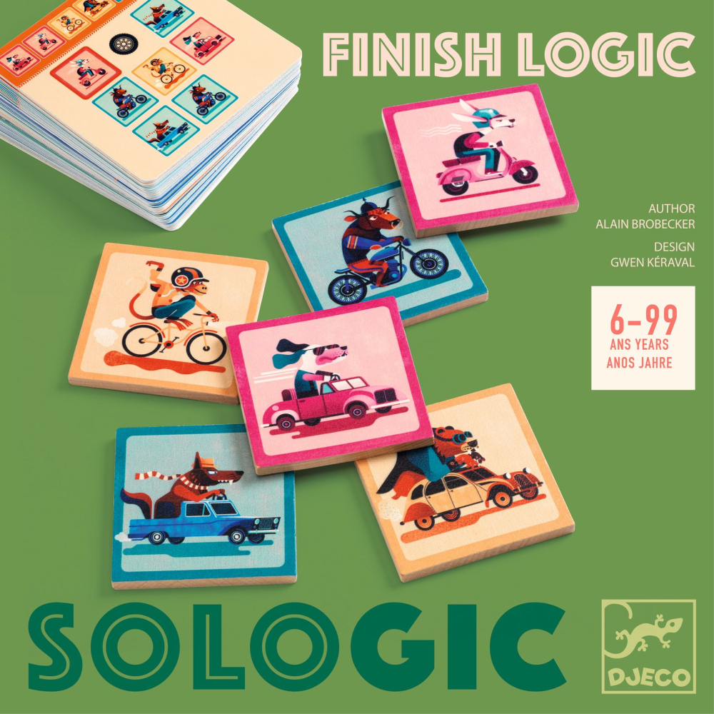 Sologic: Finish logic (V cieli)-stolová hra