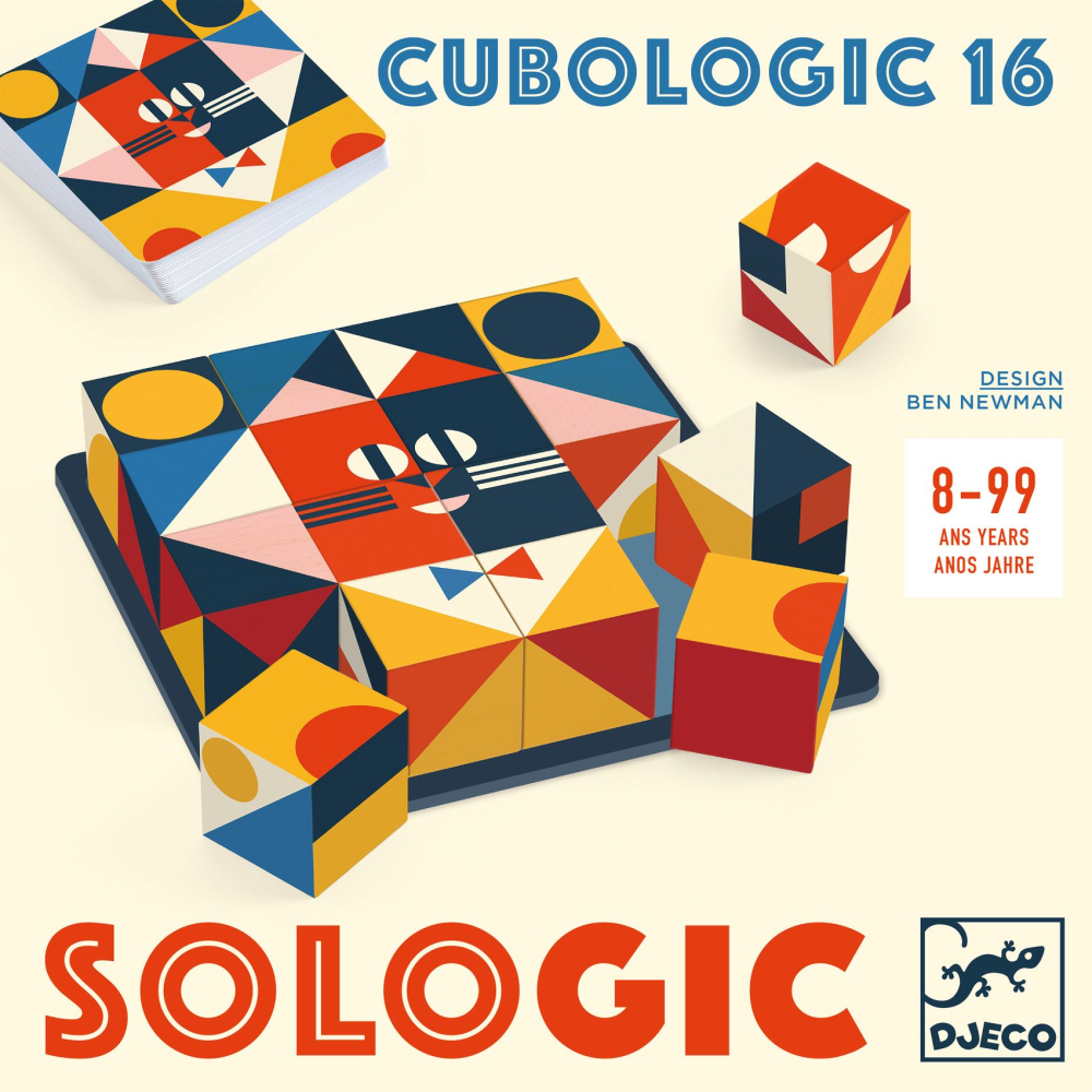 Sologic: Cubologic 16: stolová hra- hlavolam