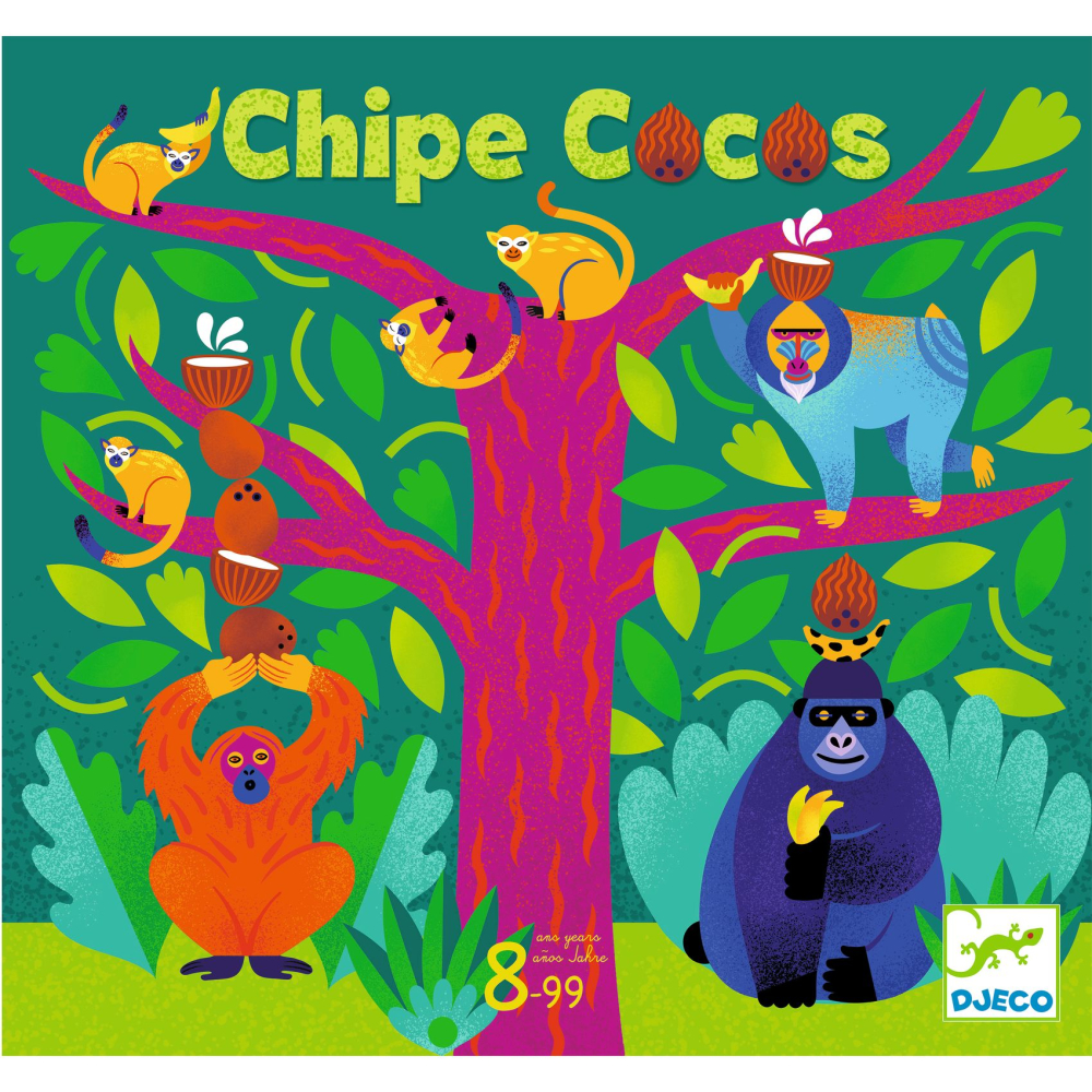Stolové hry: Chipe Cocos (Súboj o kokosy), strategická hra
