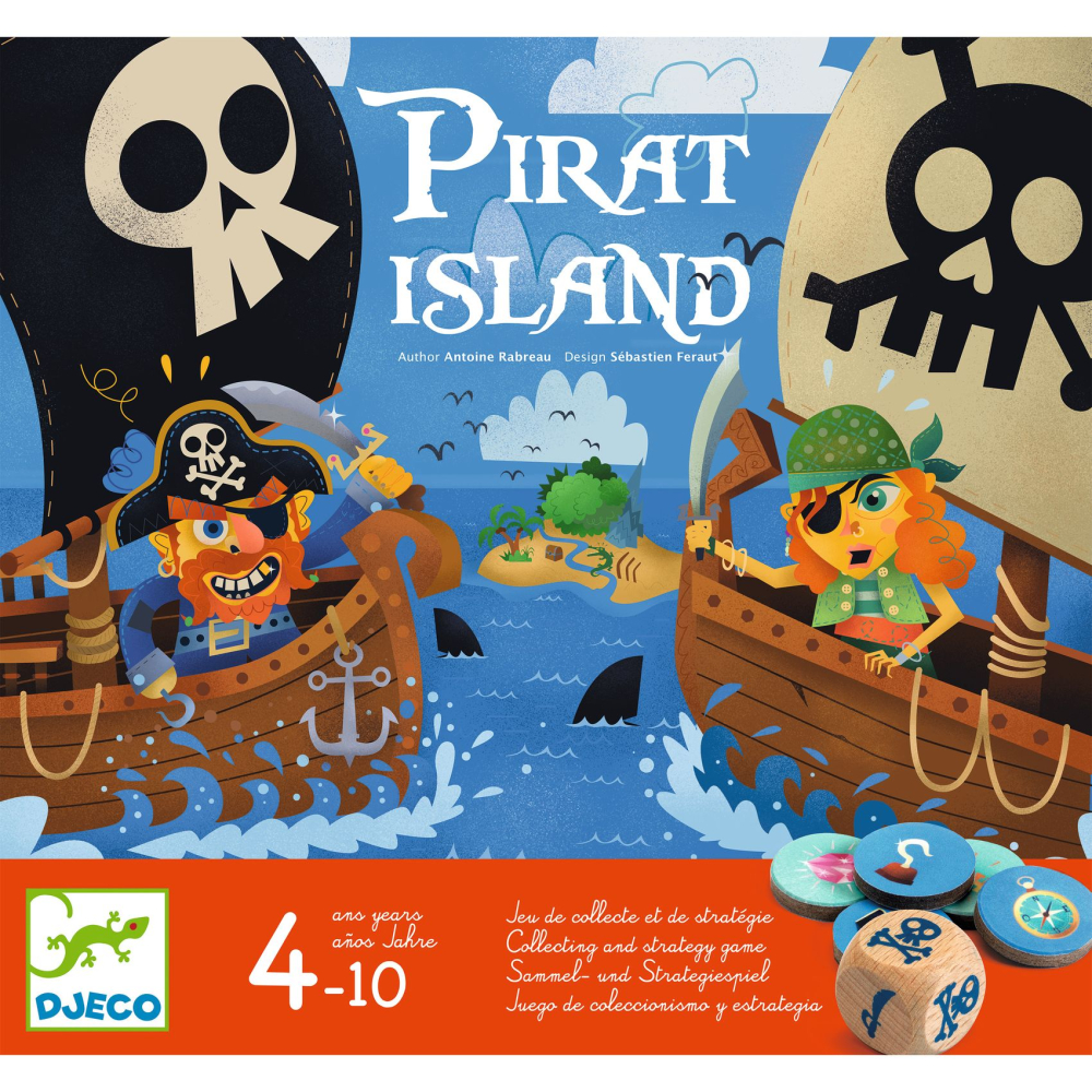 Pirátsky ostrov (Pirat island): stolová hra, strategická zbieracia