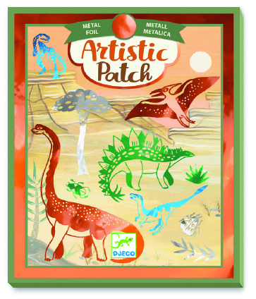 Artistic Patch: Dinosaury (koláž)