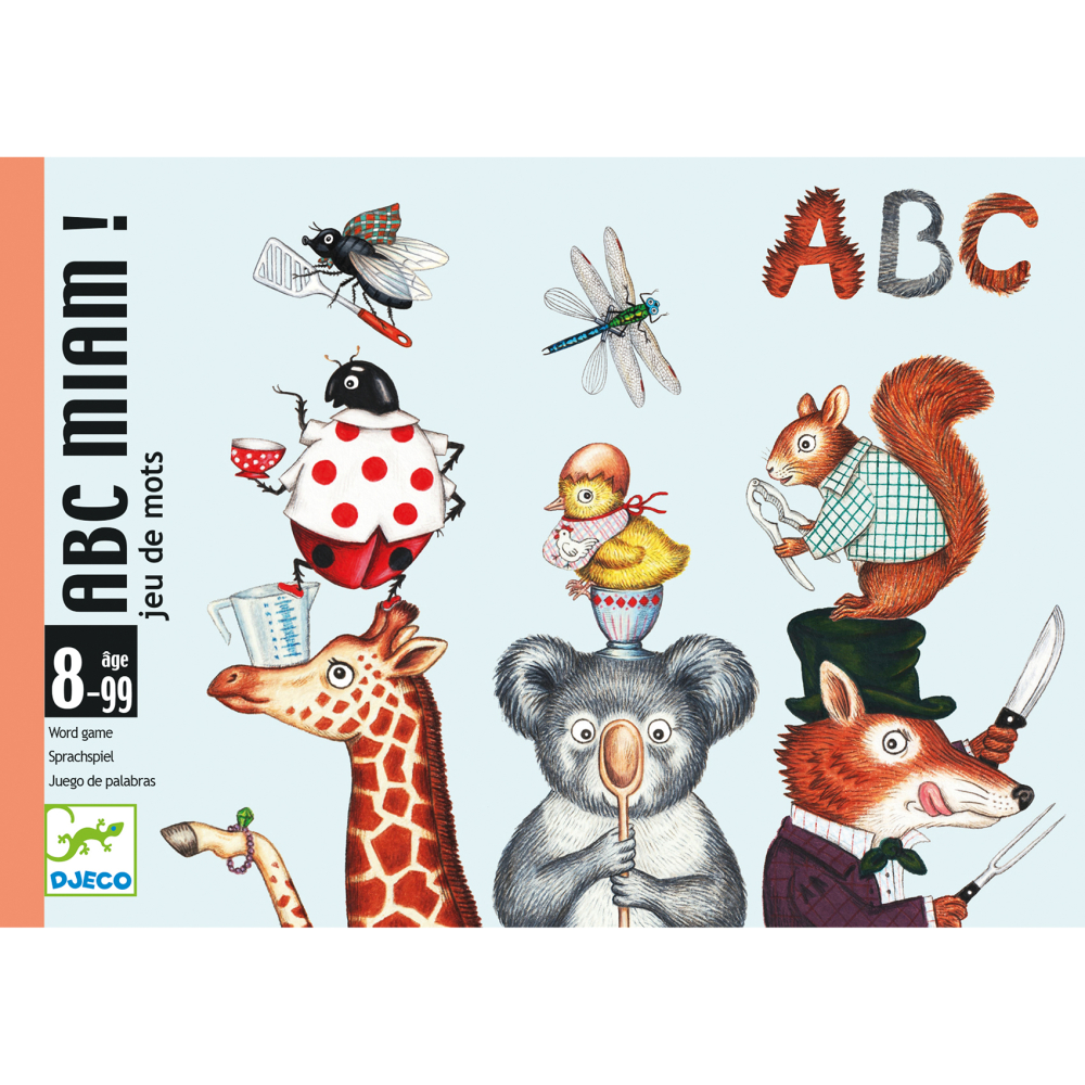 ABC mňam: jazyková kartová hra