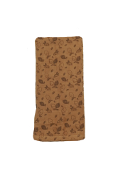 Jemn swaddle zavinovacia prikrvka, menia, karamelov