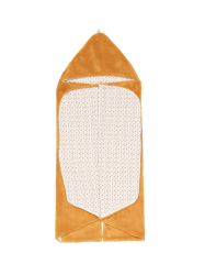 Trendy Wrapping (Moderná zavinovačka): zavinovacia deka, 90 x 110 cm, žltá (Bumblebee)