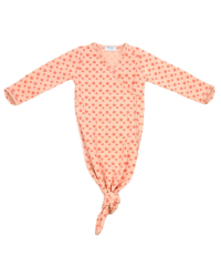 Vzorka: Overal pyžamový novorodenecký, veľ. 0 - 3 mes., ružový (Dusty Rose)