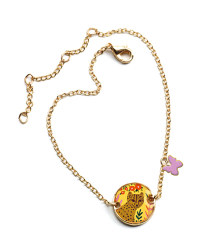 Šelma: retiazkový náramok s medailónom, kolekcia Lovely Bracelets