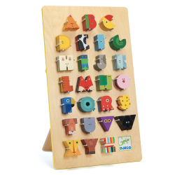 Graphic Animal letters display