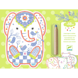 ENG: Small gifts for little ones - Colouring : Wild animals
