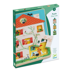 Chez Leo: 12 dielne puzzle s 3 vrstvami