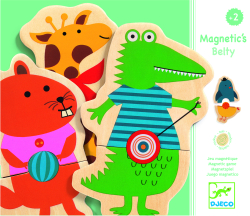 Dreven puzzle magnetky: Belty