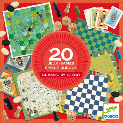 Classic by Djeco: zbierka 20 klasických hier