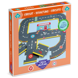 ENG: City circuit- giant puzzle - 26 pcs