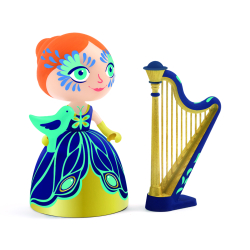 Arty toys princezná Elisa & Ze Harpe (princezná)