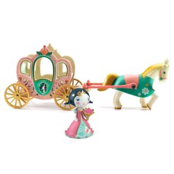 Mila&ZeCarrosse: Umelecké figúrky Arty Toys-Koník s kočom a princezná Mila (predstavivosť)