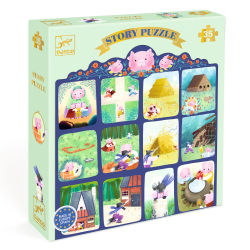 ENG:PUZZLES The Three Little Pigs - 35 pcs