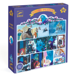 Prbehov Puzzle: Krska a zviera, 100 pcs