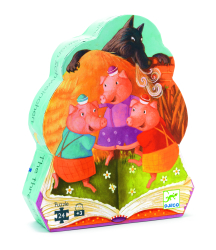 Siluetov puzzle: 3 prasiatka