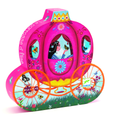 Siluetov puzzle: Ko princeznej Elisy