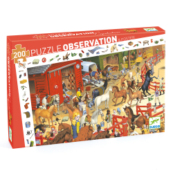 Objavovacie puzzle: Kone