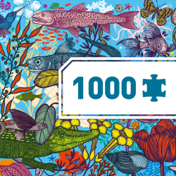 Puzzle Galria: Pevnina a more (1000 dielikov)
