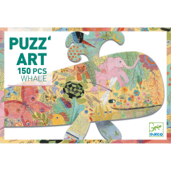 Umelecké 150ks puzzle: Veľryba