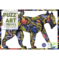 Umelecké puzzle: Panter, 150 dielov