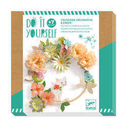 DIY-Vytvor si sm Kvetinov veniec: Dalia
