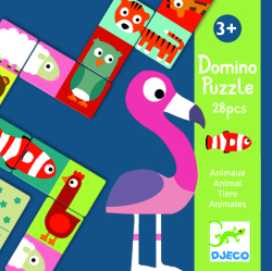 Domino puzzle: Zvieratká