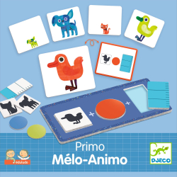 Eduludo: Primo Melo-Animo-  rozlišovanie zvieratiek podľa znakov