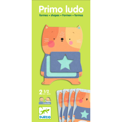 Primo Ludo Tvary: rozpoznávanie tvarov; 2 varianty hry (edukačné hry Eduludo)