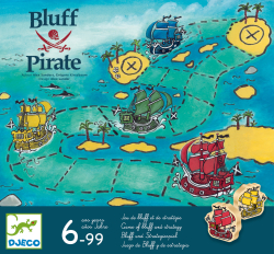 Blafuj ako pirát: blafovacia, strategická hra spoloèenská