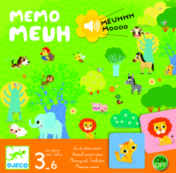 Memo Meuh: Pexeso zvukové-zvieratká
