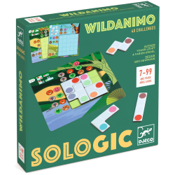 SOLOGIC: Divý zverinec - stolová logická hra pre 1 hráèa