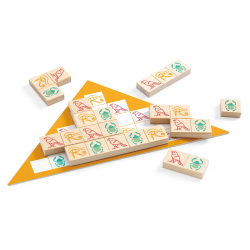 Hlavolam pyramd: logick hra z kolekcie Sologic (pre jednho hra) 