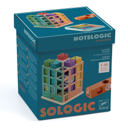 SOLOGIC: Hotelogic (Ubytuj hostí v hoteli), stolová logická hra pre 1 hráèa