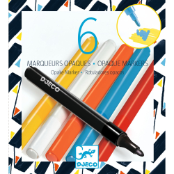 ENG: 6 opaque markers - Street Art