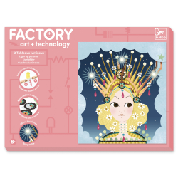 Factory: Svietiace obrzky: Tiary (umenie a technolgie s video nvodom)