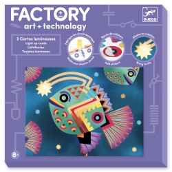 Factory: Svietiace obrzky: Hlboina (umenie a technolgie s video nvodom)
