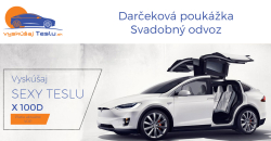 Svadobn odvoz Teslou X