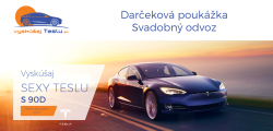 Svadobn odvoz Teslou S