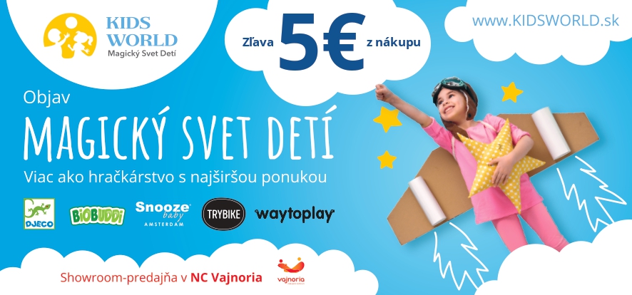 Tlaen poukka na zavu 5 EUR z nkupu